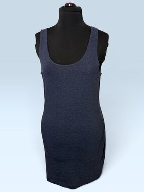 Divided Navy Scoop Neck Tank Dress - Women